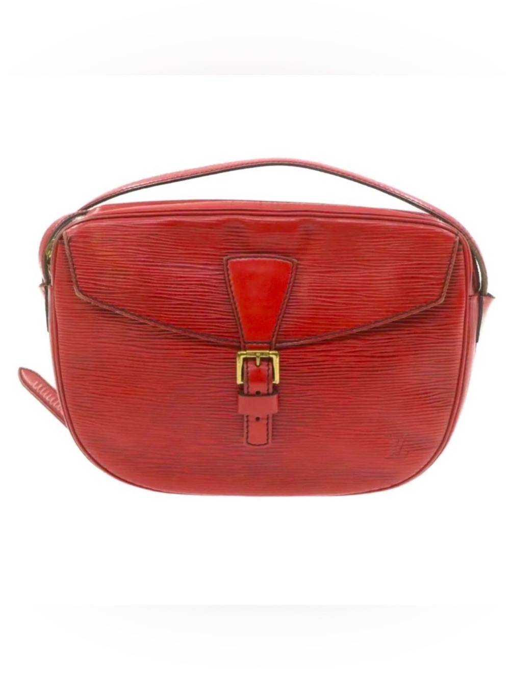 Louis Vuitton Vintage Red Epi Leather Crossbody Bag
